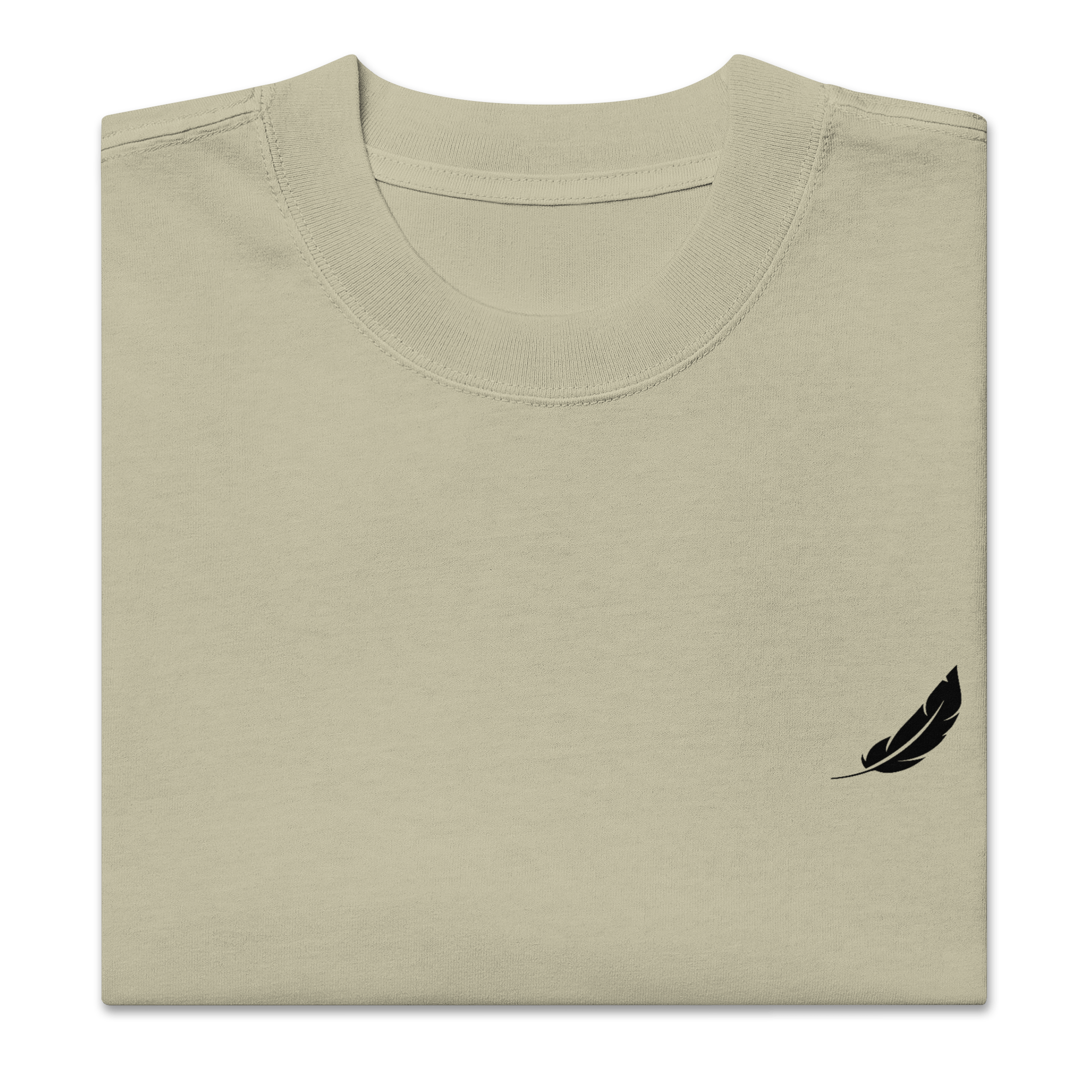 Oversized T-Shirt "LEARNING-DYING"