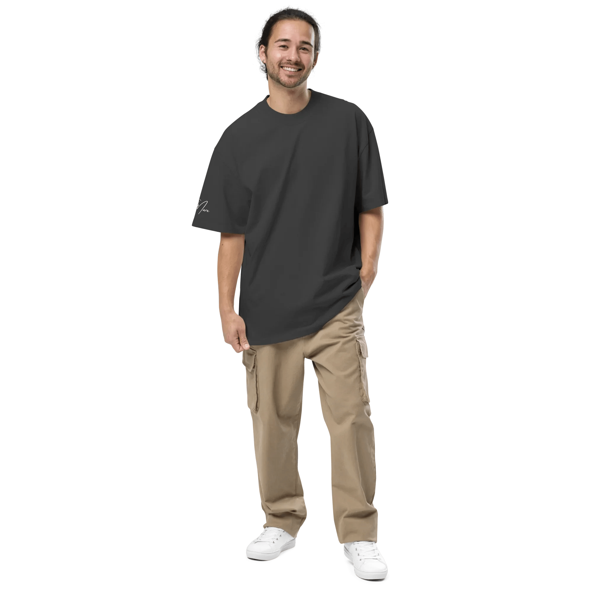 Oversized T-Shirt "Spray Peace", backprint