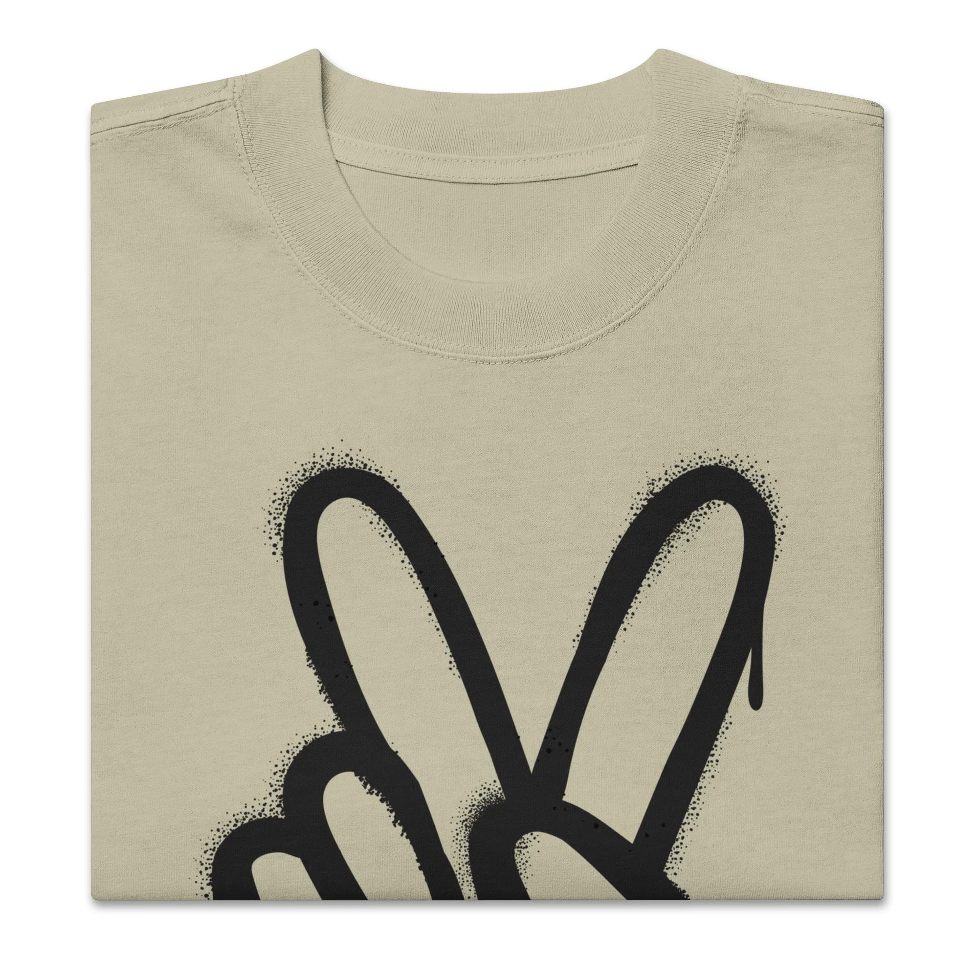 Oversized T-Shirt "Spray Peace"