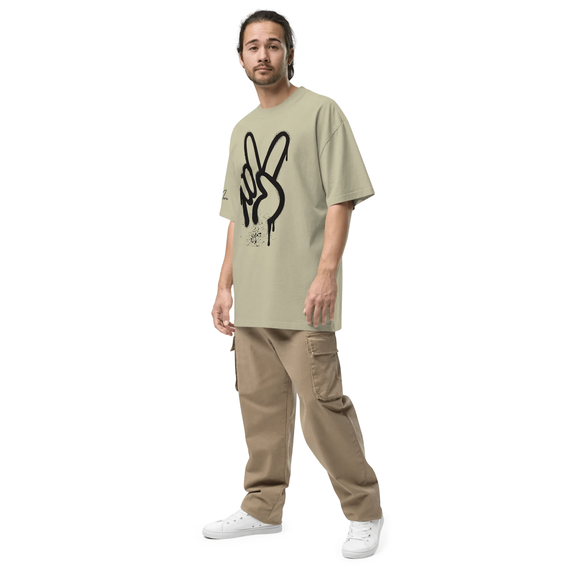 Oversized T-Shirt "Spray Peace"