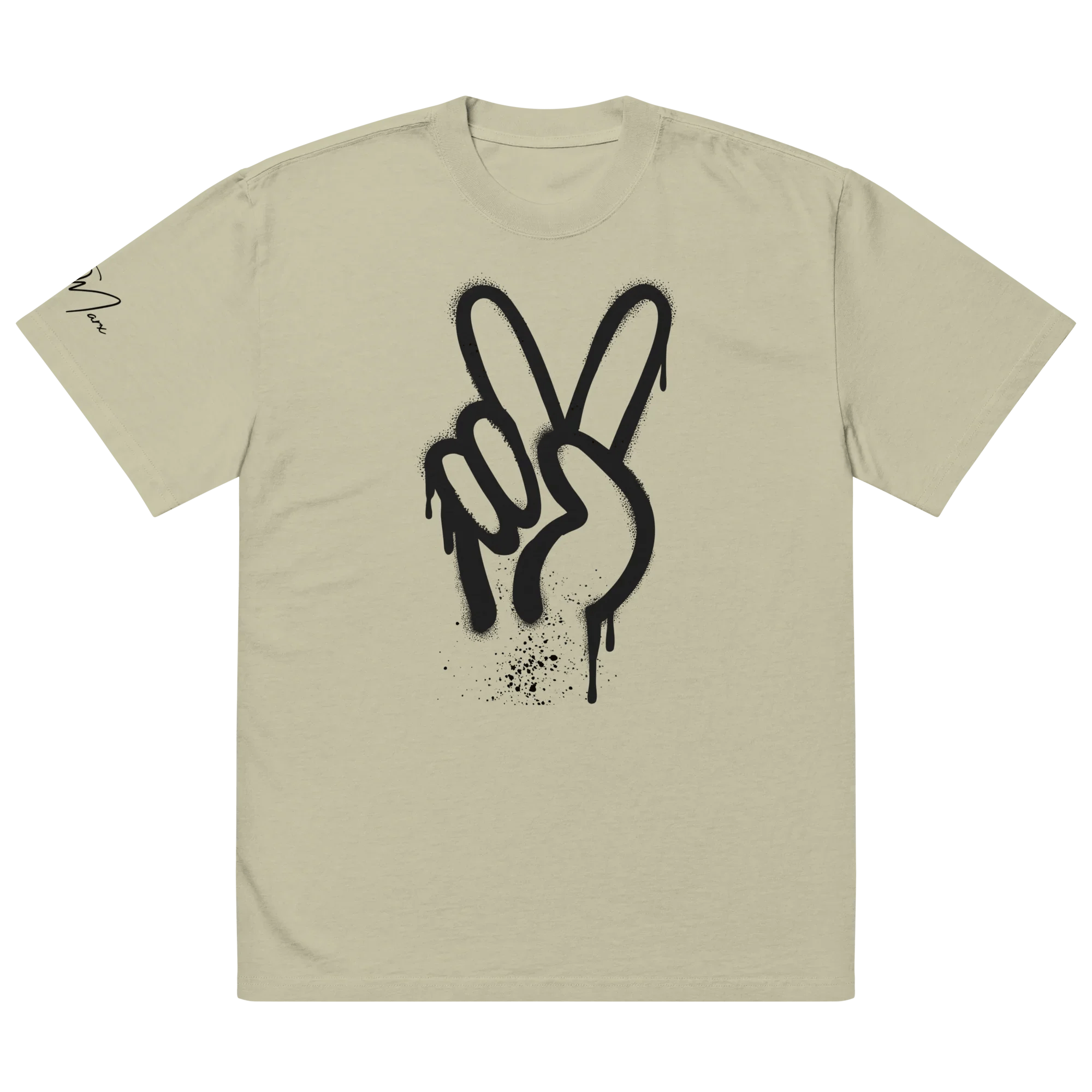 Oversized T-Shirt "Spray Peace"