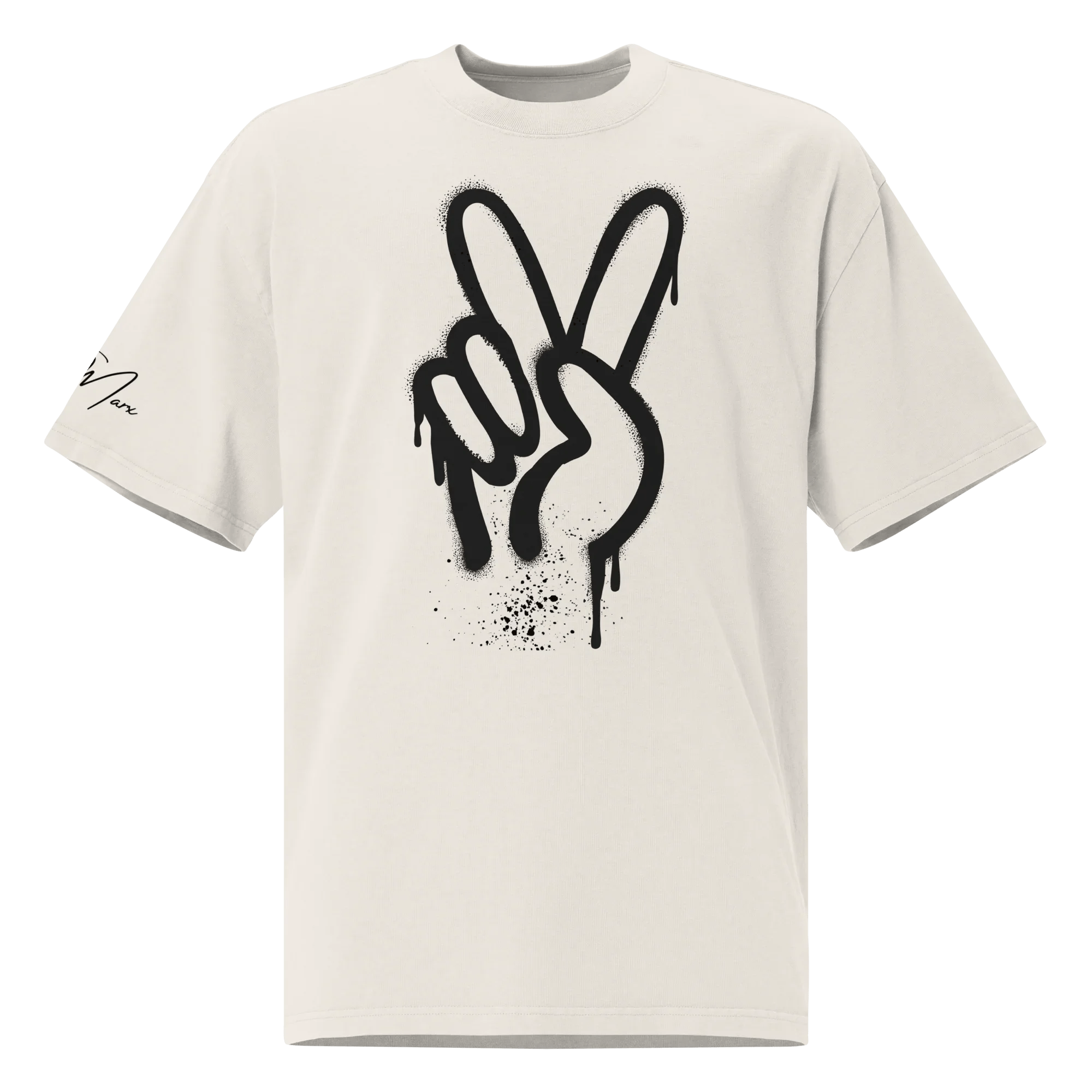 Oversized T-Shirt "Spray Peace"