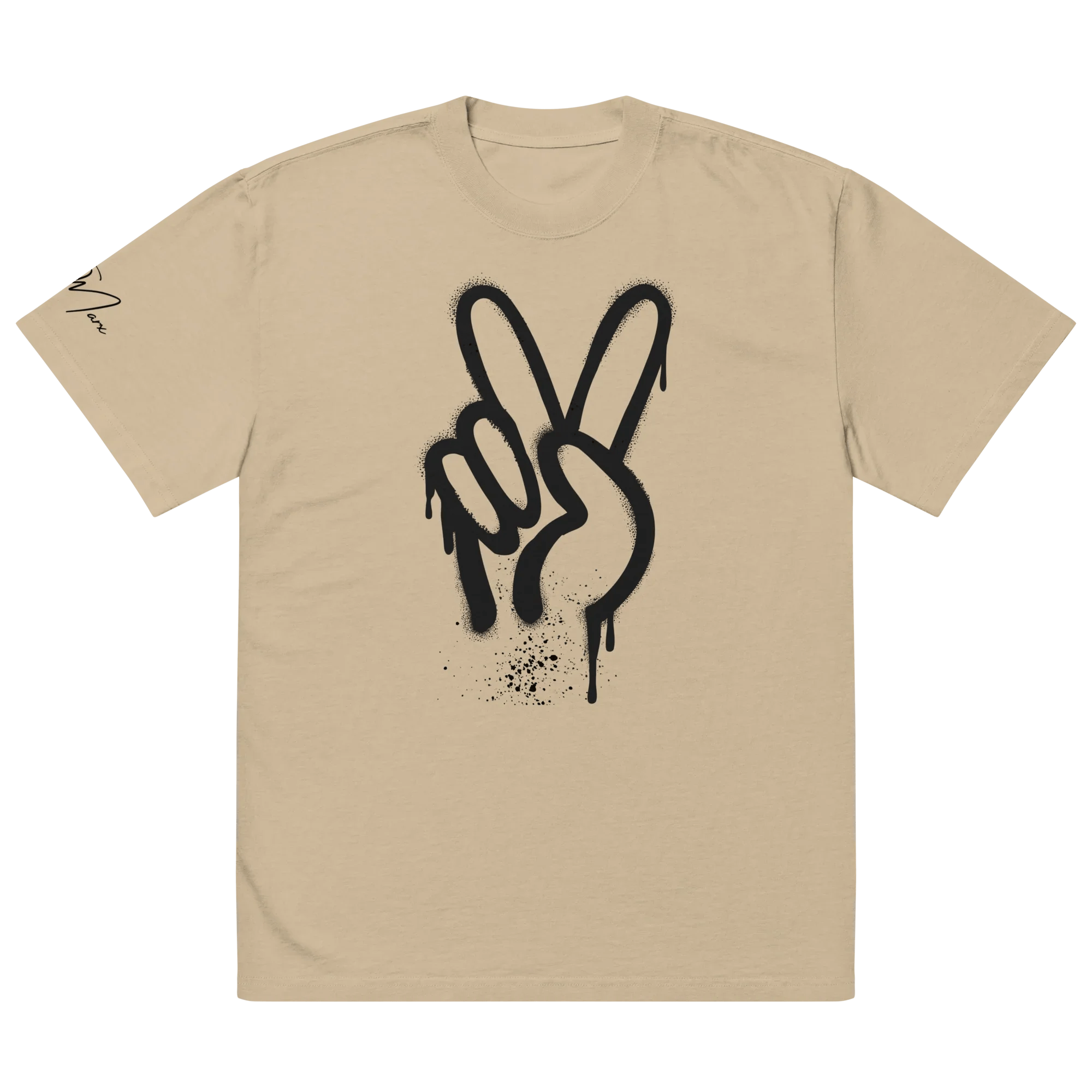 Oversized T-Shirt "Spray Peace"
