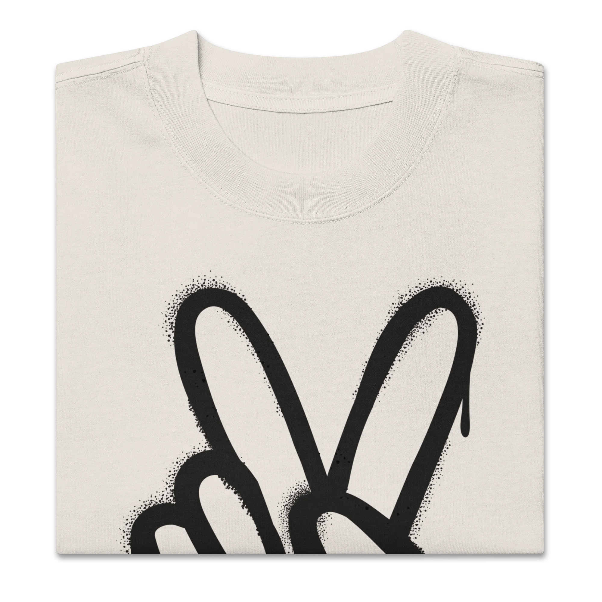 Oversized T-Shirt "Spray Peace"