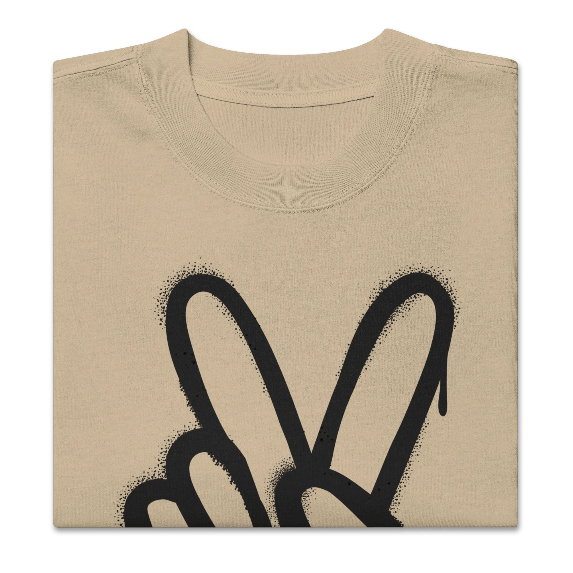 Oversized T-Shirt "Spray Peace"
