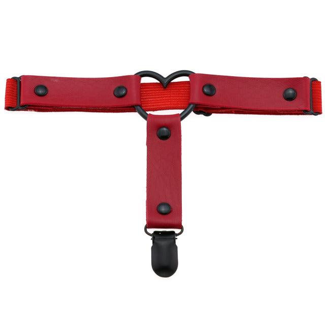 Heart Leg Garter Strap