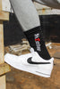 Sk8erboy® CREW Socks schwarz Sk8erboy® Socken nudosz.myshopify.com