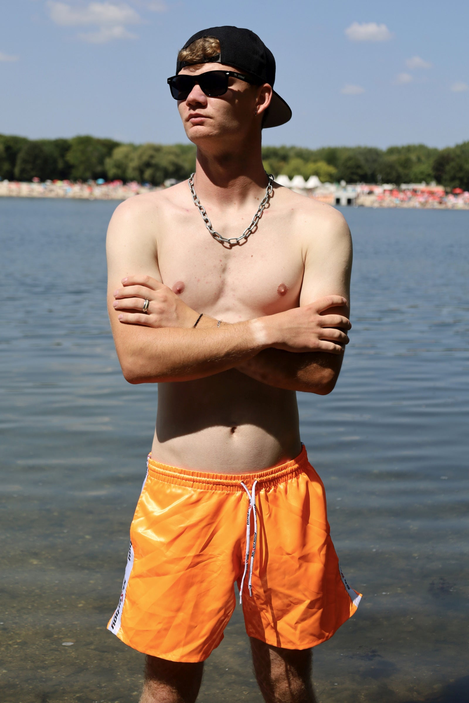 Sk8erboy® Sportshorts neon-orange Sk8erboy® Shorts nudosz.myshopify.com