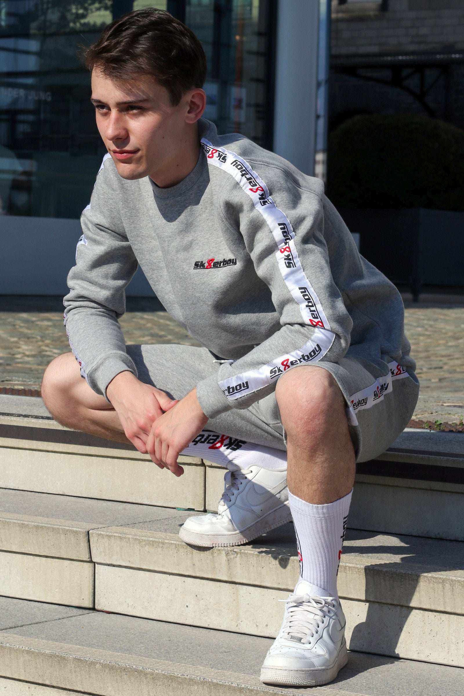 Sk8erboy® Heavy Sweatshirt grau Sk8erboy® Sweatshirt nudosz.myshopify.com