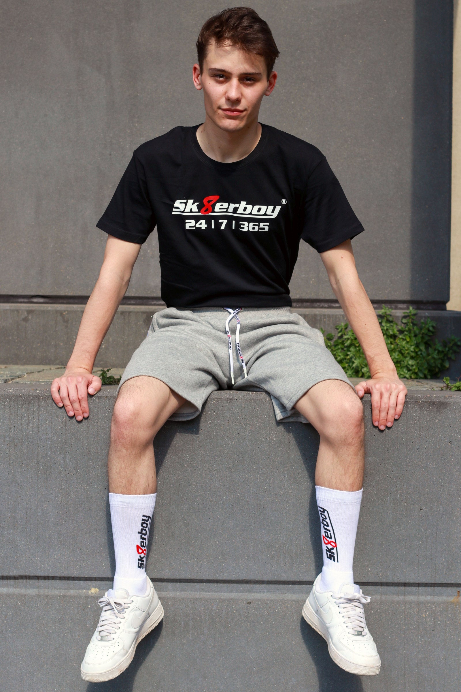 Sk8erboy® Heavy Sweatshorts grau Sk8erboy® product_type nudosz.myshopify.com