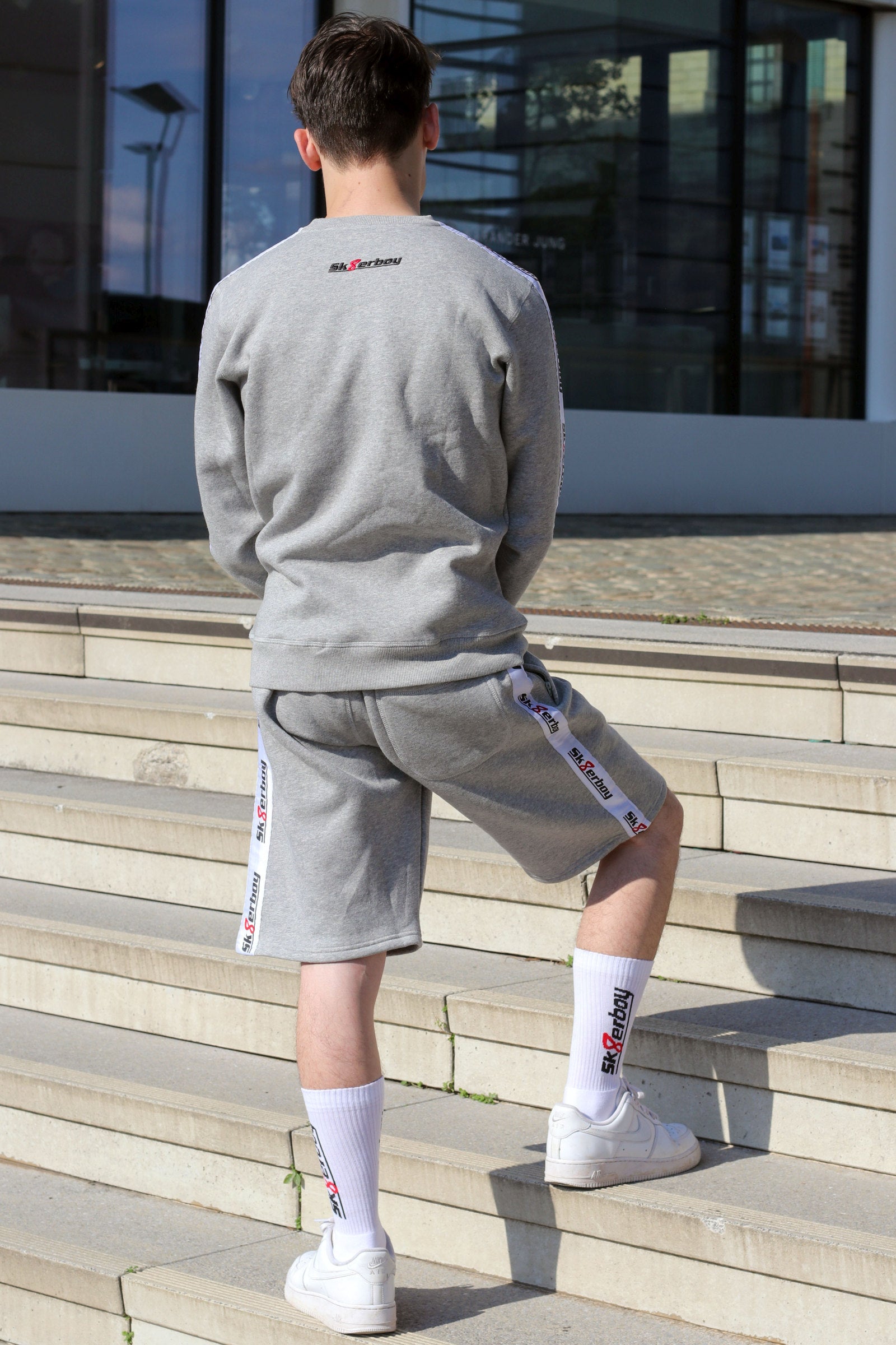 Sk8erboy® Heavy Sweatshorts grau Sk8erboy® product_type nudosz.myshopify.com