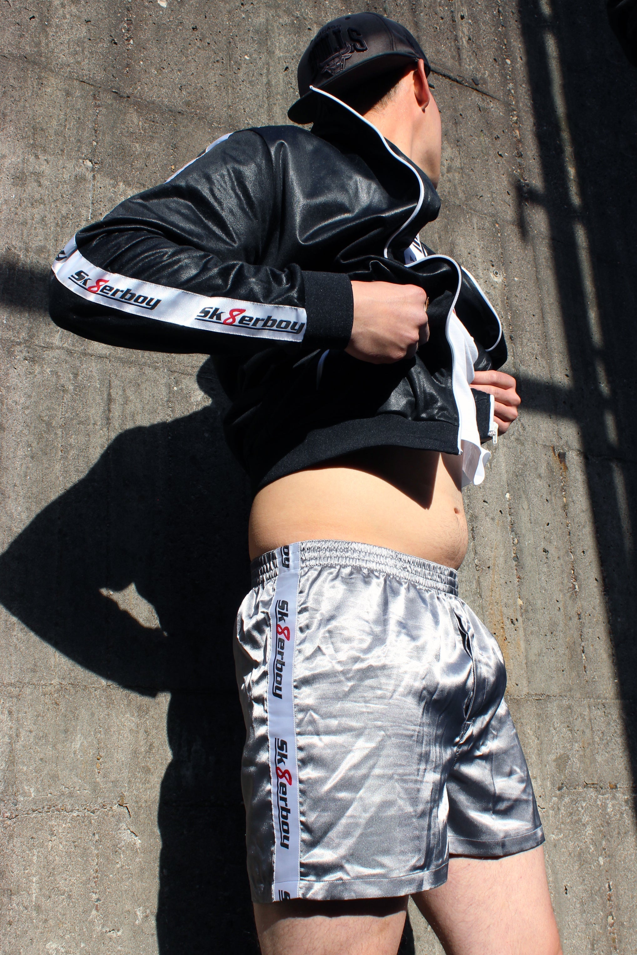 Sk8erboy® Shiny Boxershorts silber Sk8erboy® Underwear nudosz.myshopify.com