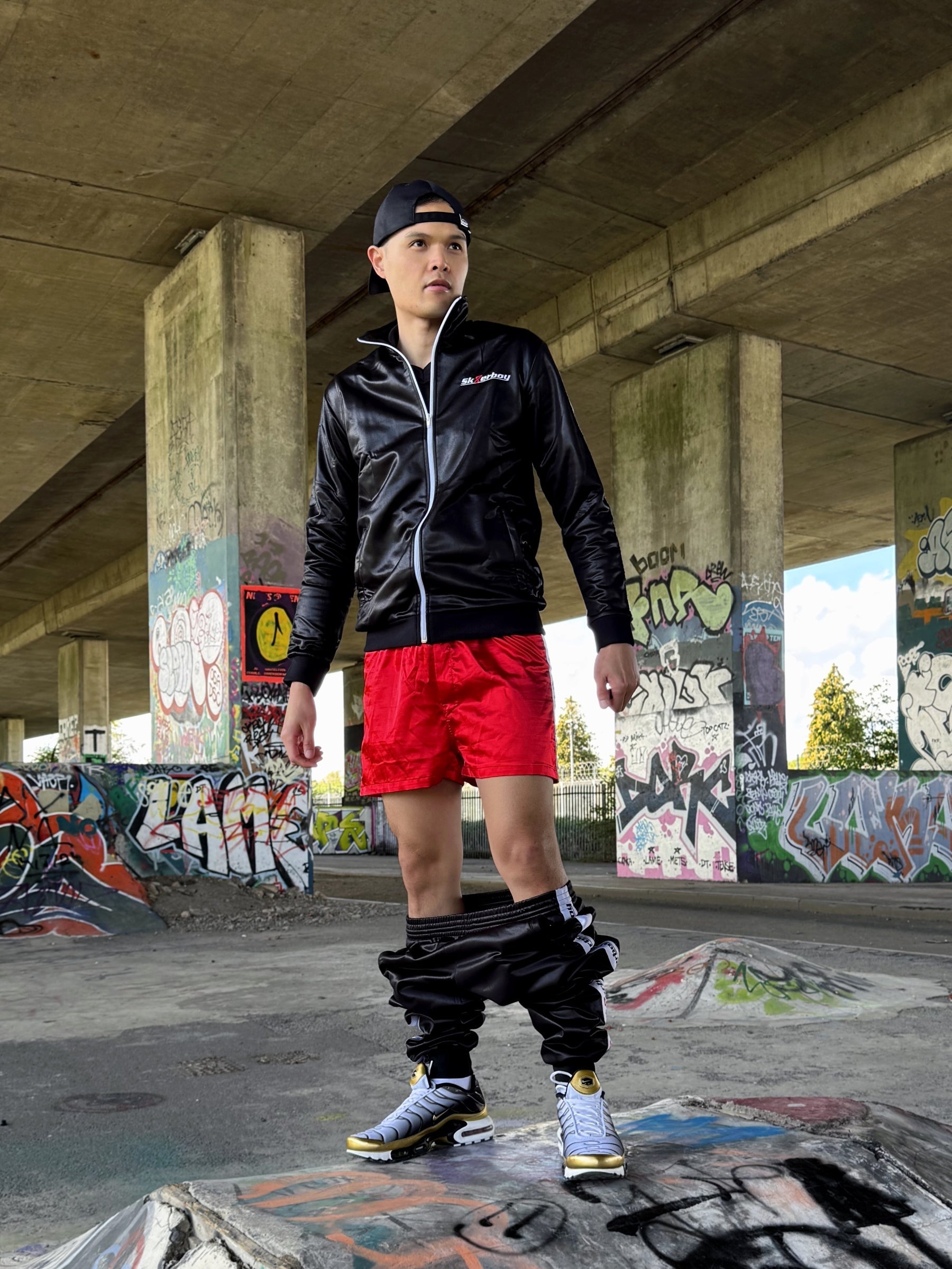 Sk8erboy® Shiny Boxershorts rot Sk8erboy® Underwear nudosz.myshopify.com