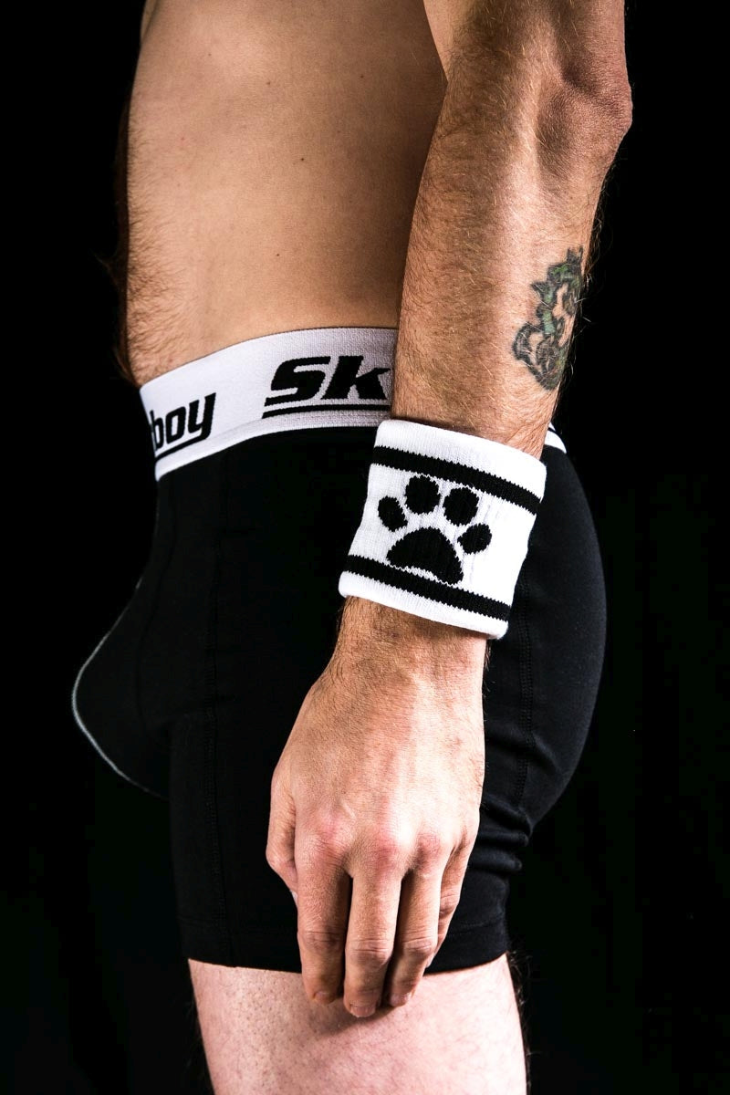 Sk8erboy® Schweißband DOG PAW weiß Sk8erboy® Fanstuff nudosz.myshopify.com