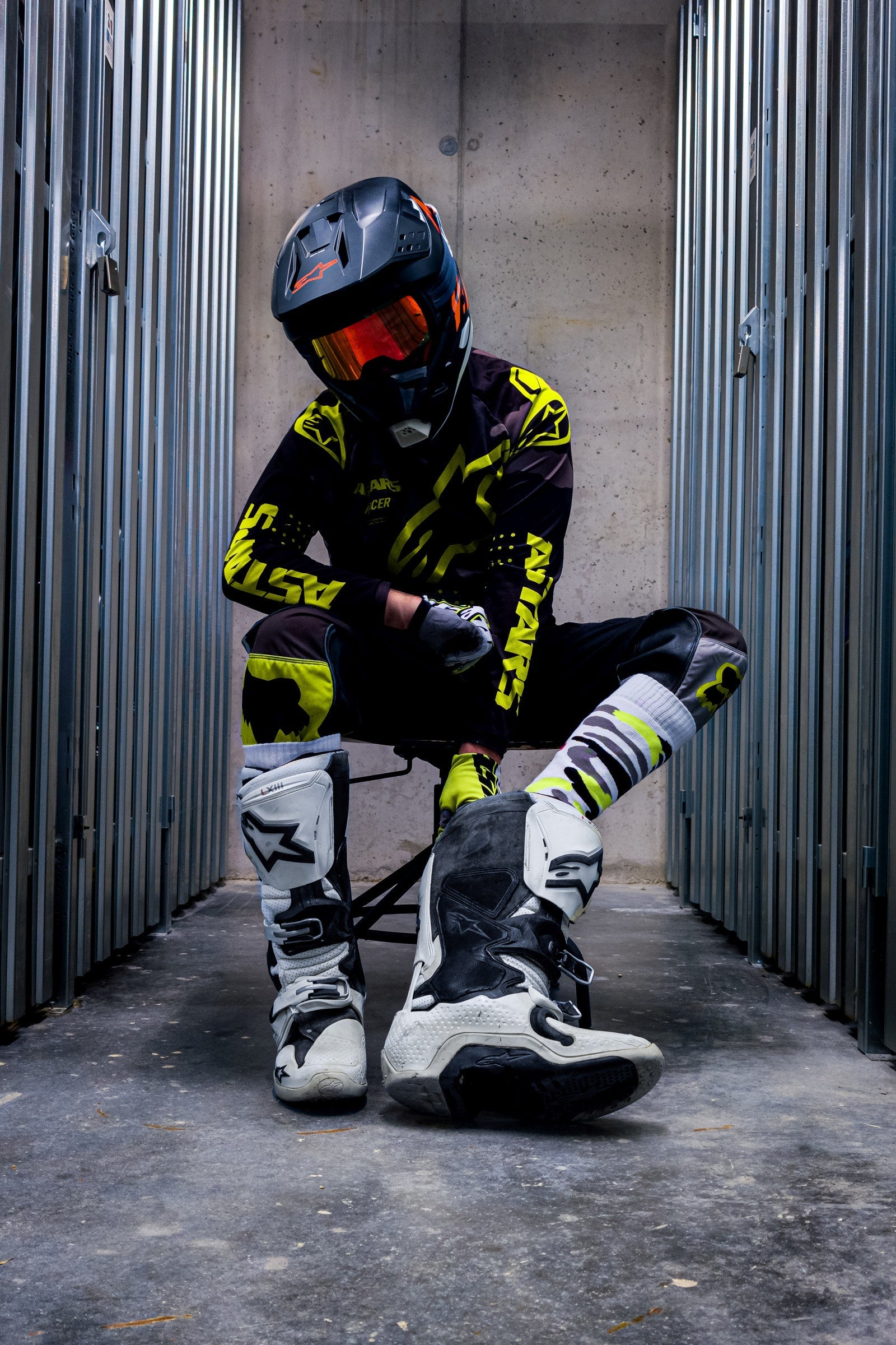 Sk8erboy® MX Socks neon-gelb Sk8erboy® Socken nudosz.myshopify.com
