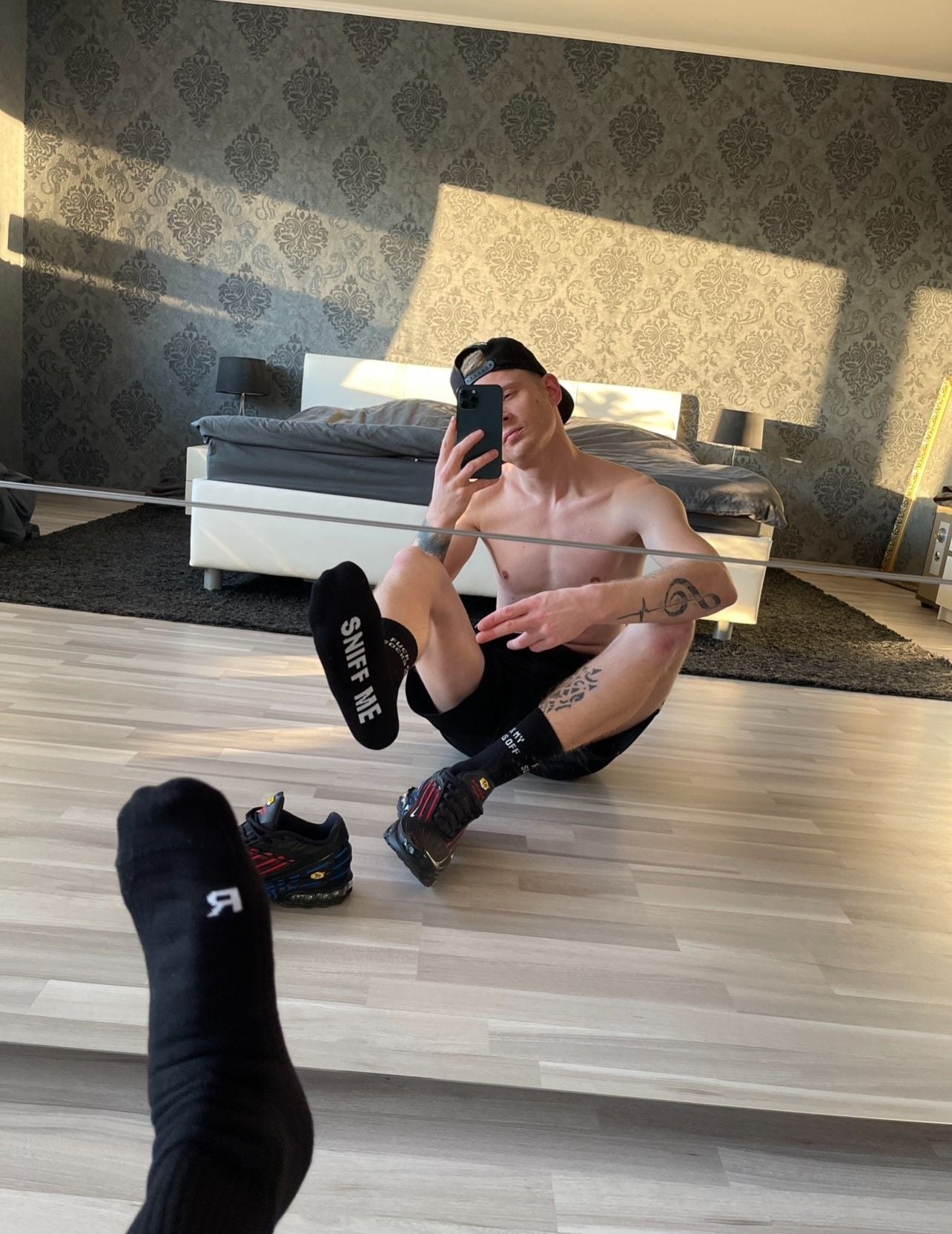Sk8erboy® SNIFF ME Socks schwarz Sk8erboy® Socken nudosz.myshopify.com