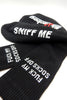 Sk8erboy® SNIFF ME Socks schwarz Sk8erboy® Socken nudosz.myshopify.com