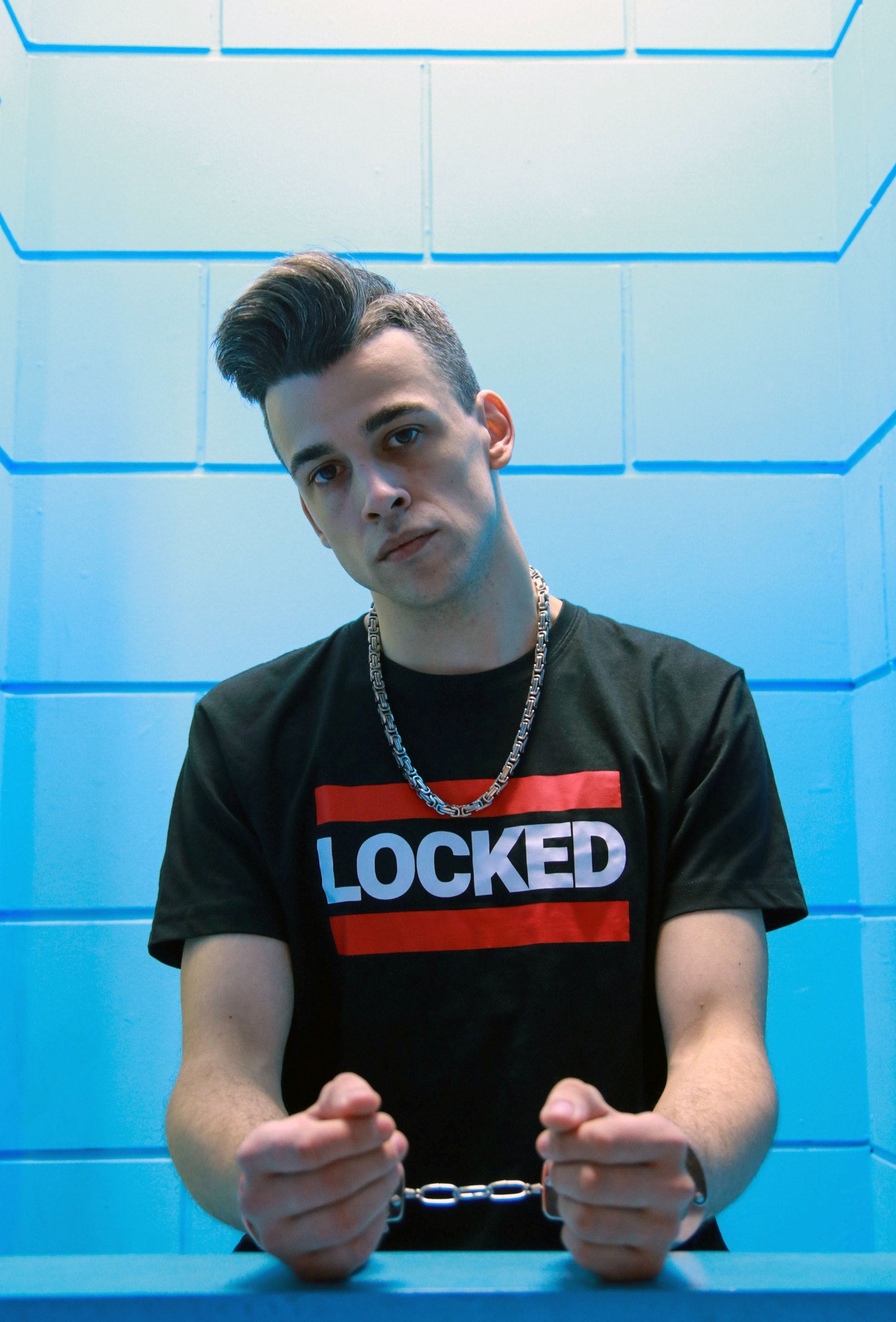 Sk8erboy® LOCKED T-Shirt Sk8erboy® T-Shirt nudosz.myshopify.com