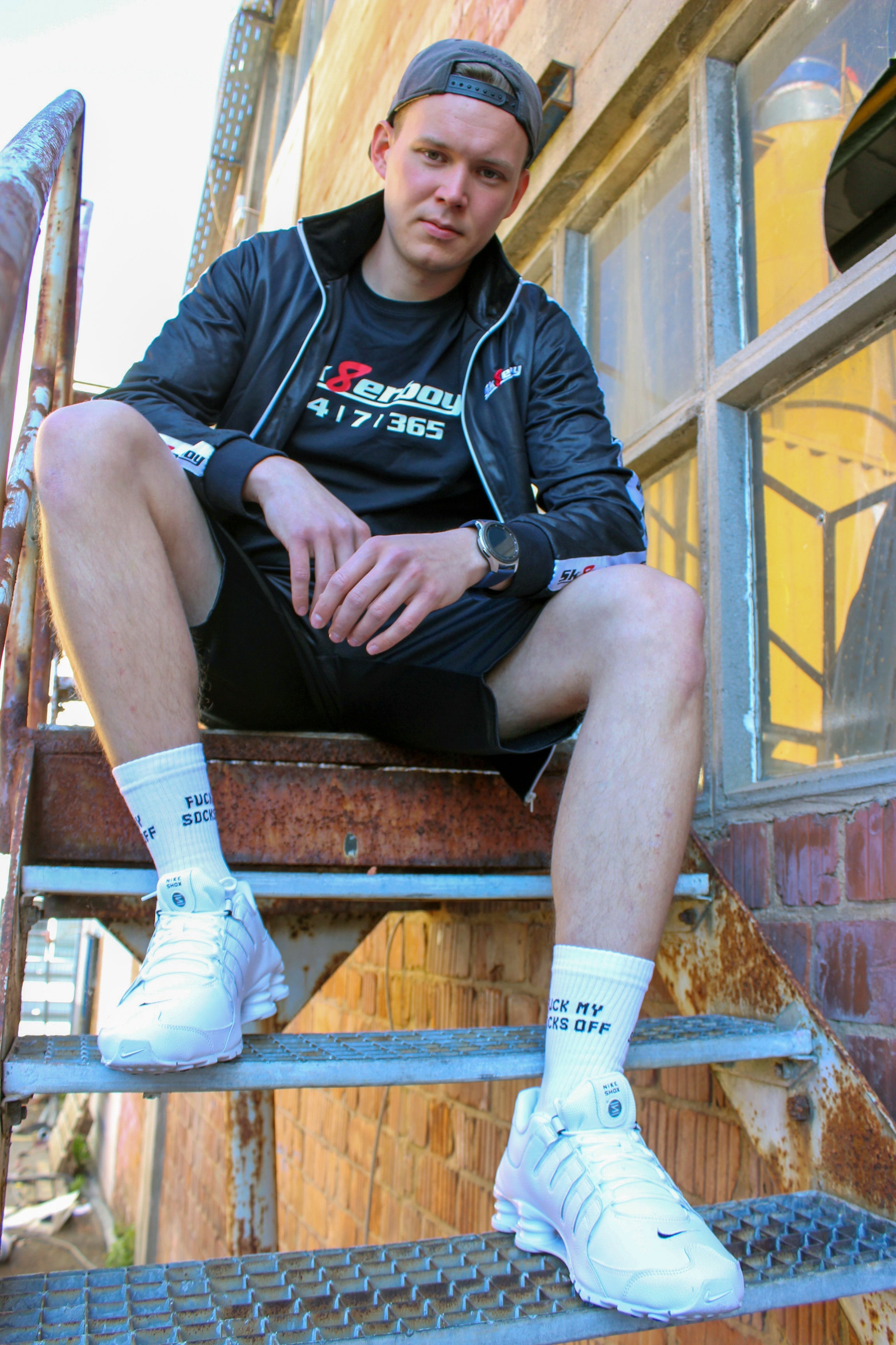 Sk8erboy® SNIFF ME Socks weiß