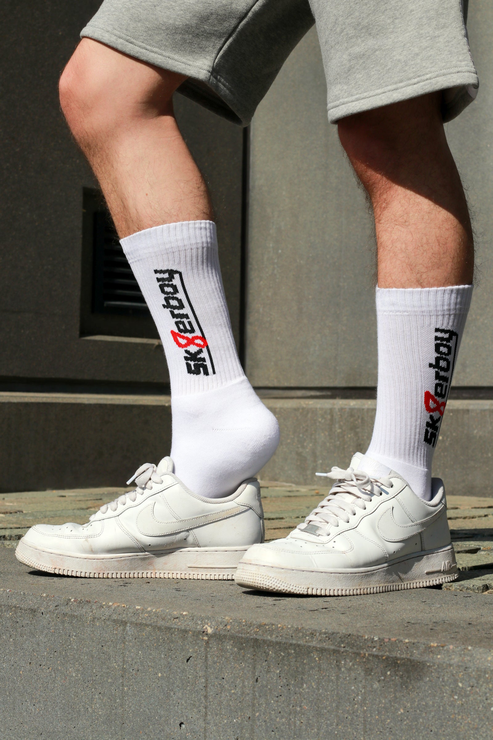 Sk8erboy® CREW Socks Weiß Sk8erboy® Socken nudosz.myshopify.com