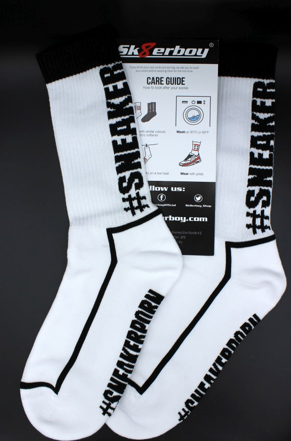 #SNEAKERPORN Socken schwarz Sk8erboy® Socken nudosz.myshopify.com
