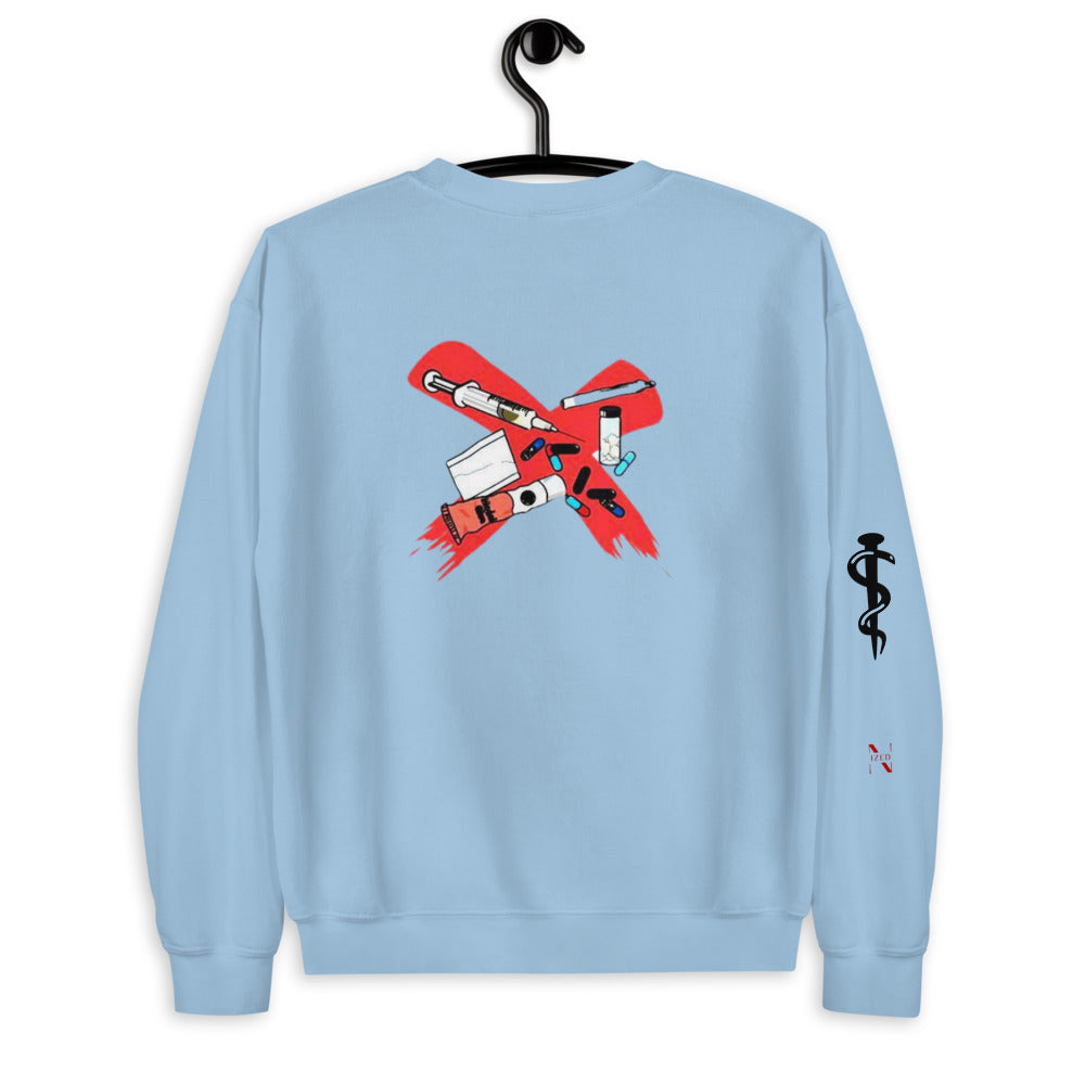 X All DRUGS Sweater