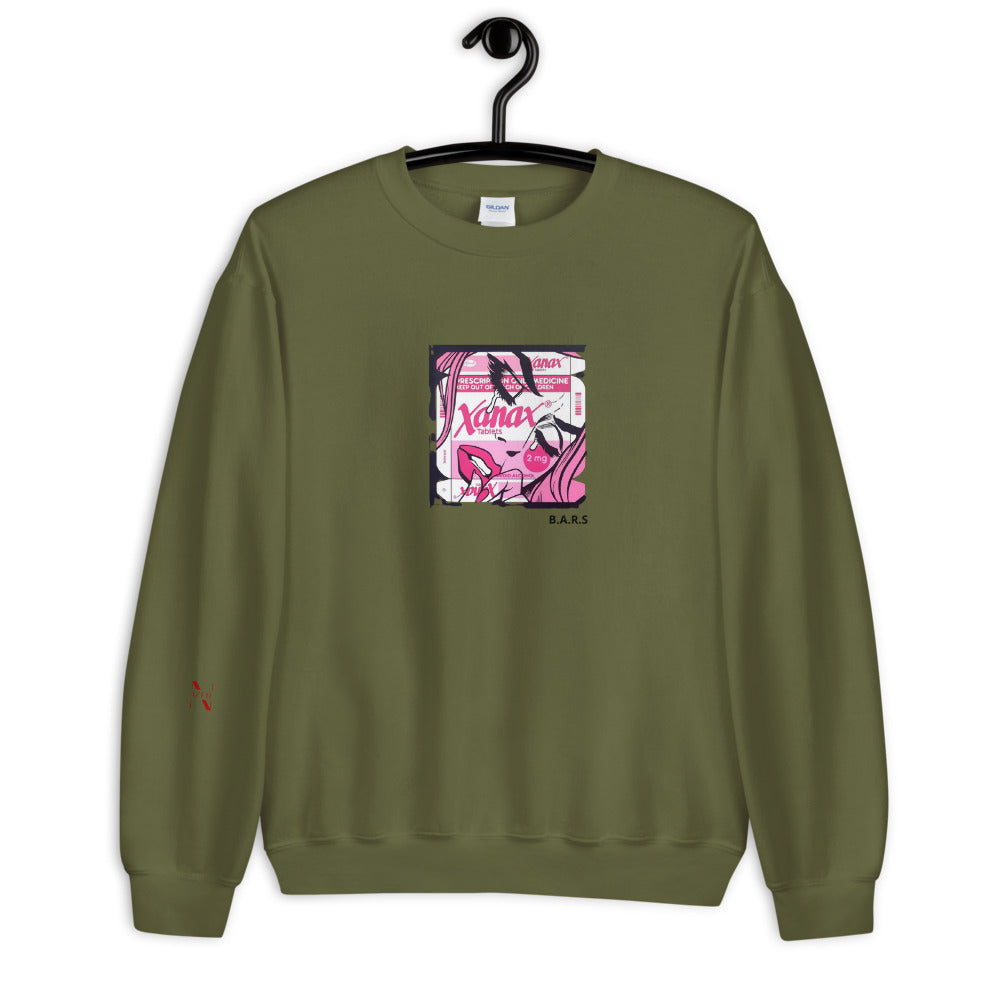 XANAX Bars Pop Art Sweater