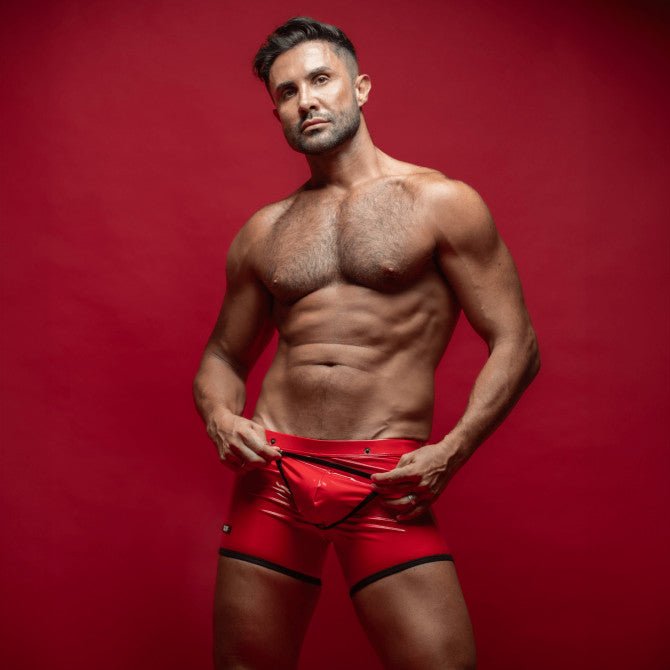 Vinyl Easy Access Boxer Red - noodosz - TOF Paris - 