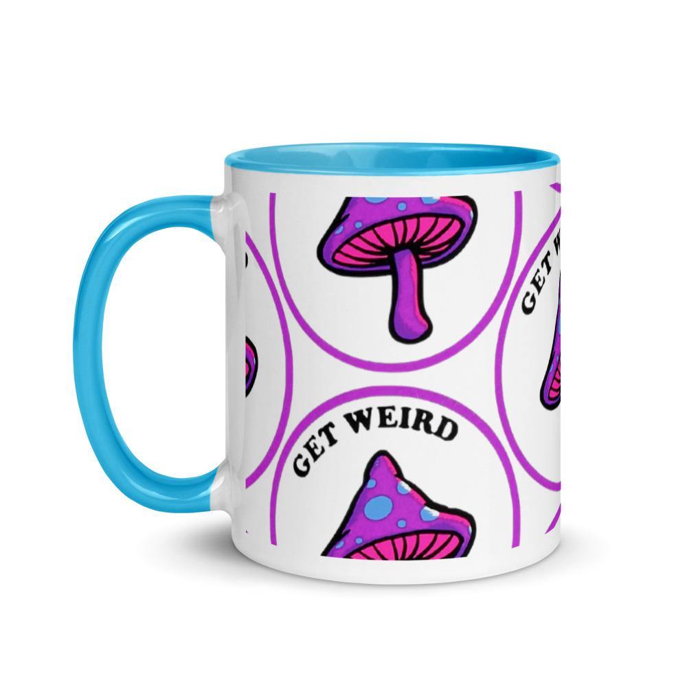 Get your Shroom Tasse mit farbiger Innenseite