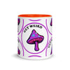 Get your Shroom Tasse mit farbiger Innenseite
