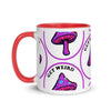 Get your Shroom Tasse mit farbiger Innenseite