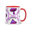 Get your Shroom Tasse mit farbiger Innenseite
