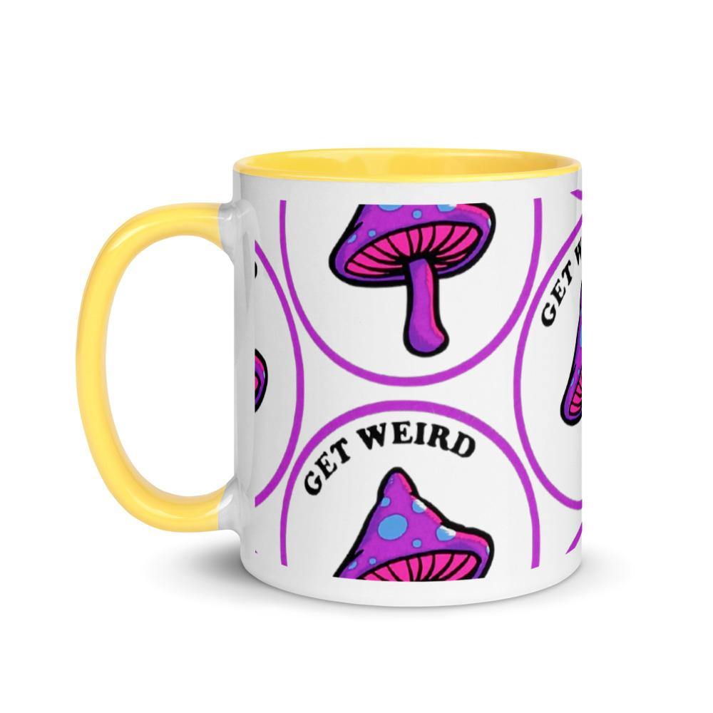 Get your Shroom Tasse mit farbiger Innenseite