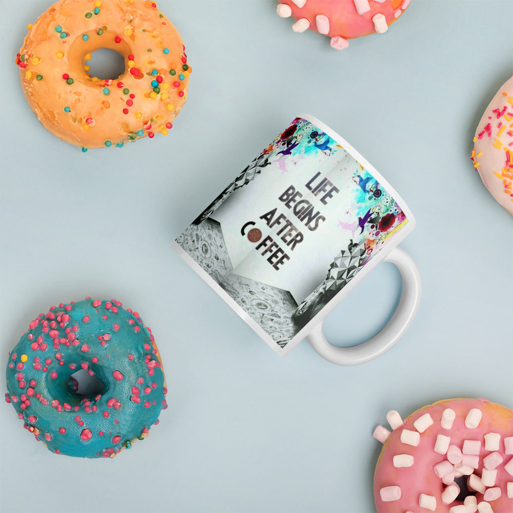 Life begins after Coffee - Tasse
